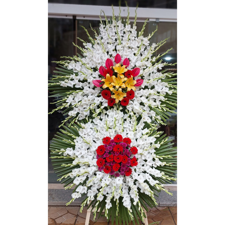 تاج گل ۲ طبقه ترحیم لوکس