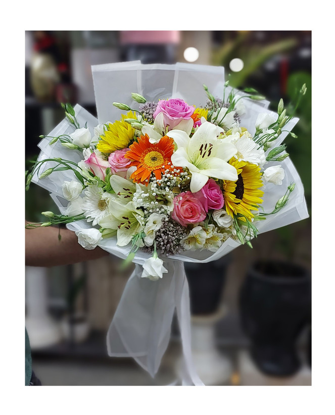 دسته گل ترکیبی