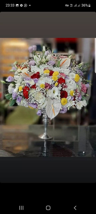 جام گل رنگی