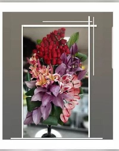 جام گل لاکچری