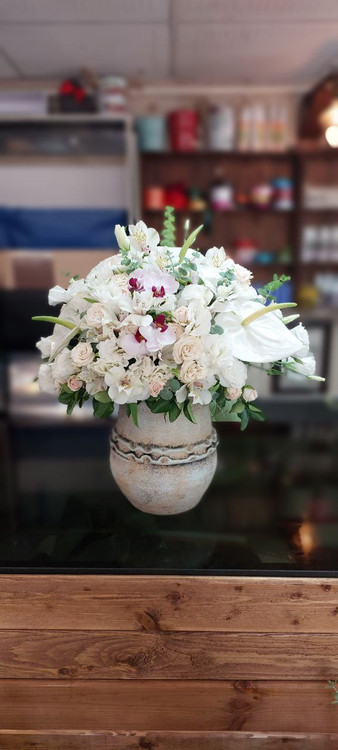 باکس گل گلدونی سفالی