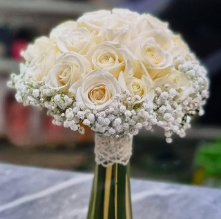 دسته گل عروس قزوین