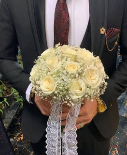 دسته گل عروس قزوین