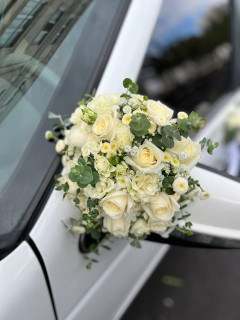 دسته گل عروس طبیعی