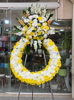 تاج گل قزوین درباری رنگی