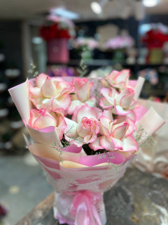 دسته گل رز